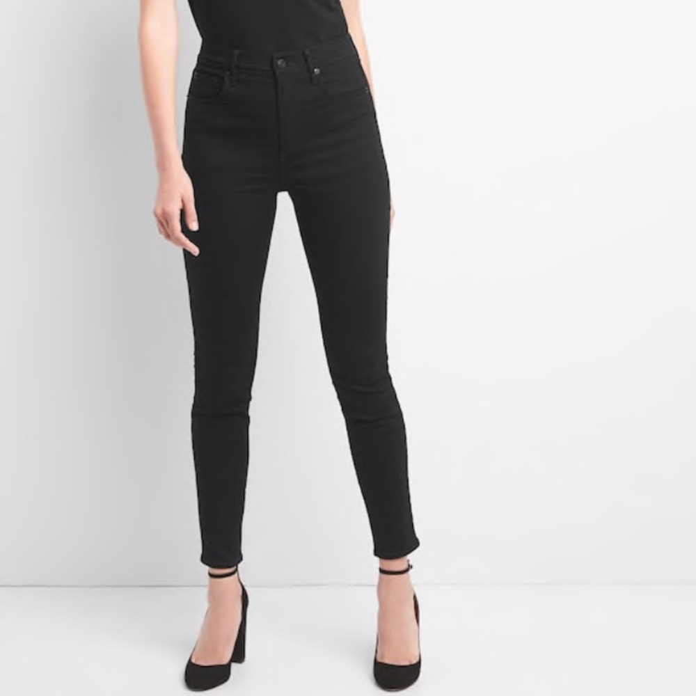 Gap High Rise Skinny Jeans